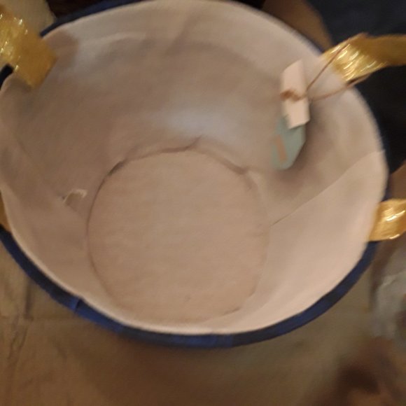 Pair of Better Living Storage Hanukkah Latke Storage Baskets Canvas Handles New - Picture 7 of 10